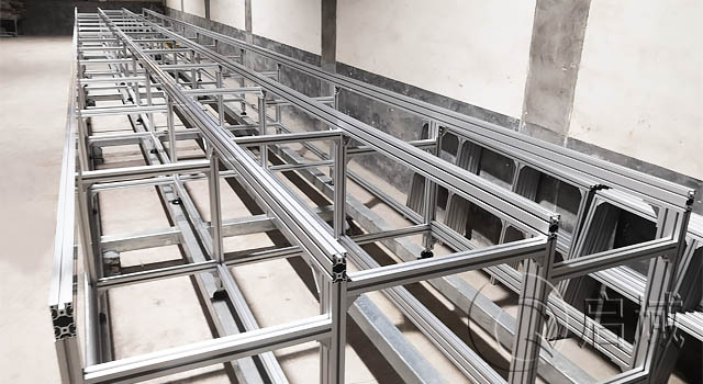 大型铝材设备框架