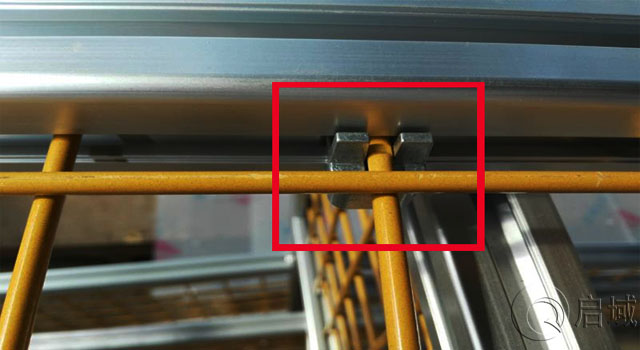 铝型材铁丝网卡扣