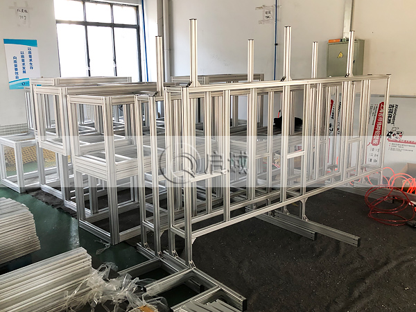 口罩机械铝合金型材配件架